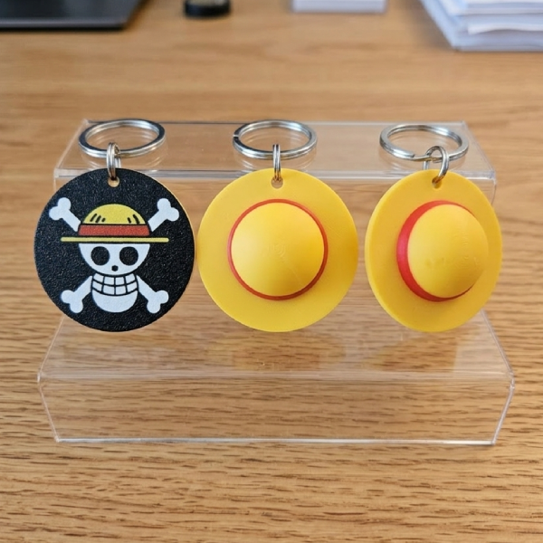 Porte-clés Chapeau de Paille