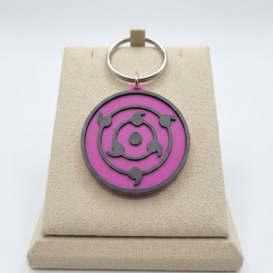 Porte-clés Rinnegan – Œil Divin (Naruto)
