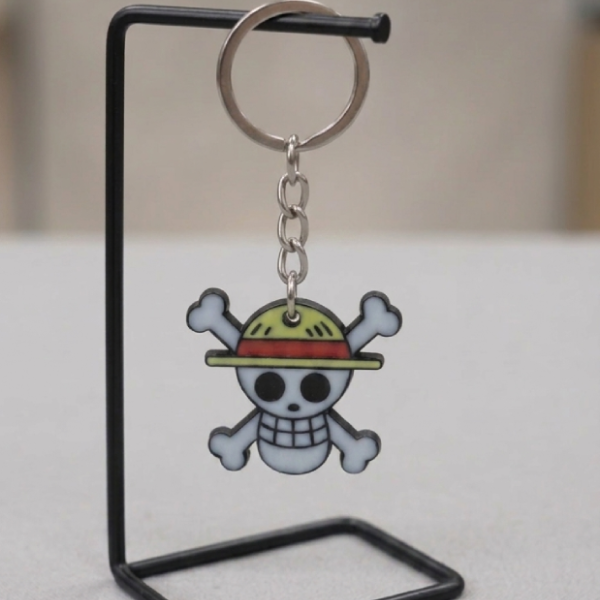 Porte-clés Jolly Roger Luffy