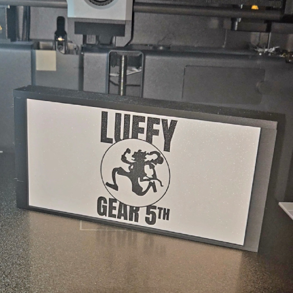 Box 3D Luffy Gear 5